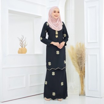 Songket Sulam Saloma Black