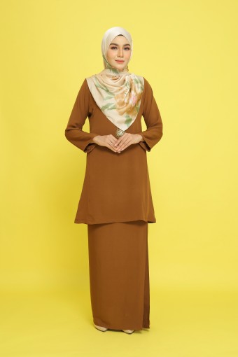 Malis Kurung Pahang Peanut Brown