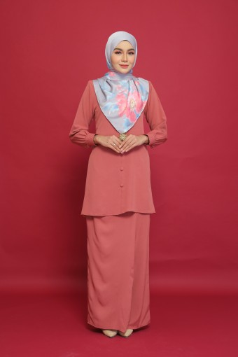 Aeera Kurung Dusty Rose