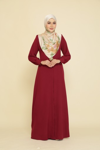 Daleea Dress Maroon