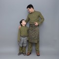 Quds Baju Melayu Seaweed Green