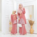 Kalthum Sulam Kurung Dusty Rose Kids