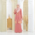 Puspa Sulam Kebaya Dusty Rose