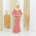 Puspa Sulam Kebaya Dusty Rose Kids