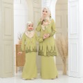 Puspa Sulam Kebaya Green Wasabi Kids