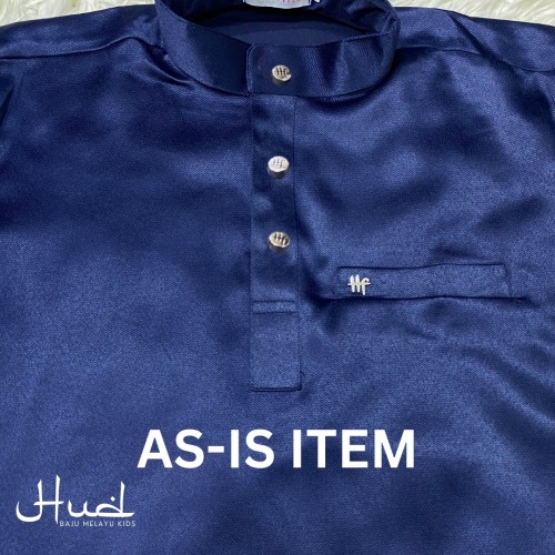 AS-IS ITEM Hud Baju Melayu Navy Blue