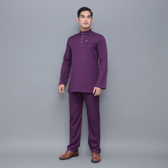 Quds Baju Melayu Purple