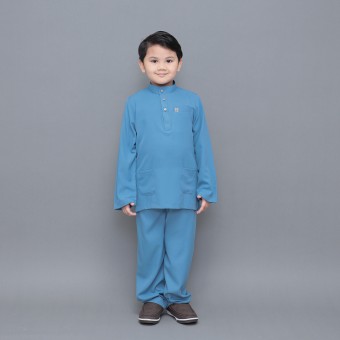 Sayf Baju Melayu Kids Sky Blue