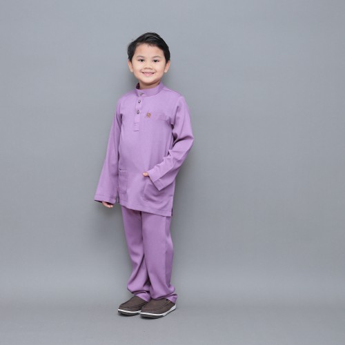Sayf Baju Melayu Orchid Purple