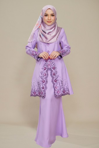 Melissa Sulam Kurung Swarovski Lavender Purple