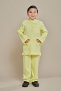 Hud Baju Melayu Soft Yellow