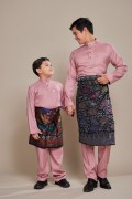 Hud Baju Melayu Rose Gold