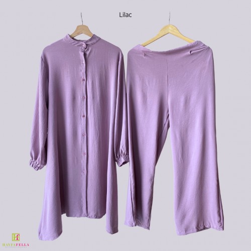 Hayna Suit Ironless Lilac