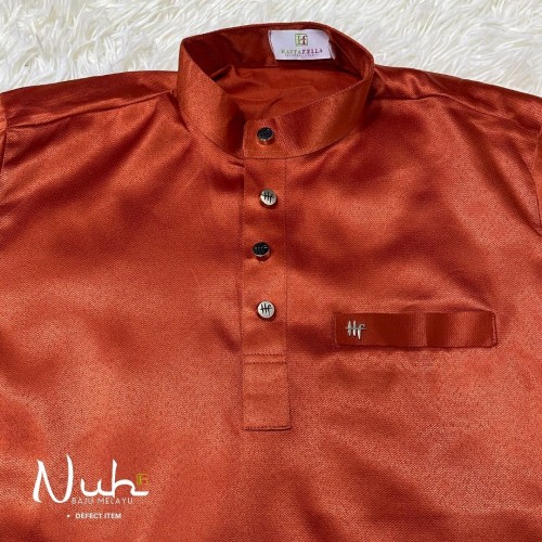 AS-IS ITEM Nuh Baju Melayu Burnt Orange