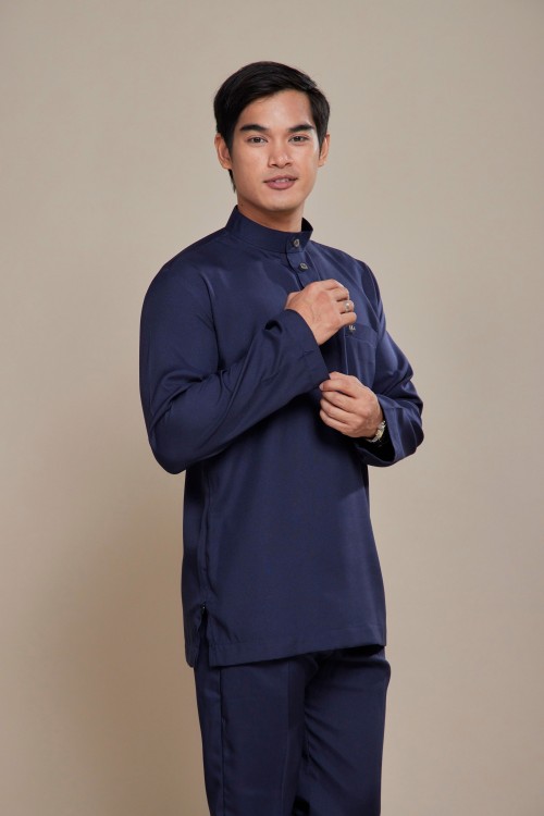 Nuh Baju Melayu Navy Blue