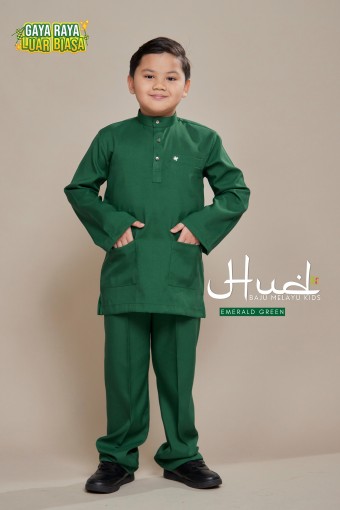 AS-IS ITEM Hud Baju Melayu Emerald Green